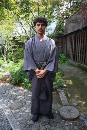 男性着物