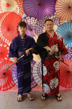 男性浴衣