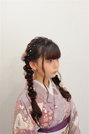 フリーチョイスヘアセット