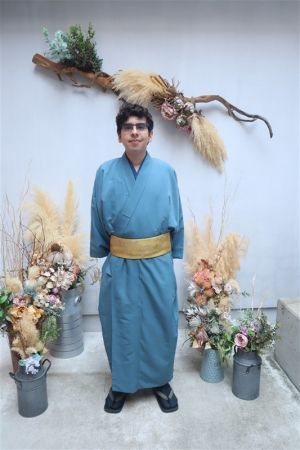 男性着物