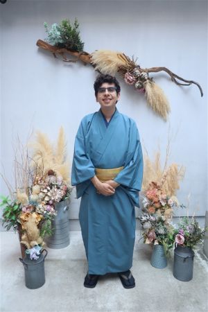 男性着物
