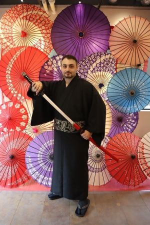 男性着物