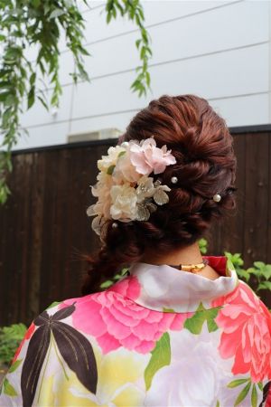 フリーチョイスヘアセット
