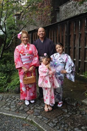 男性着物