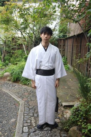 男性着物