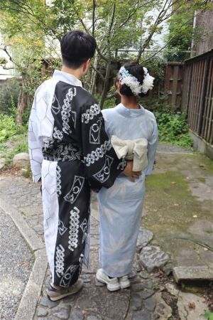 男性浴衣