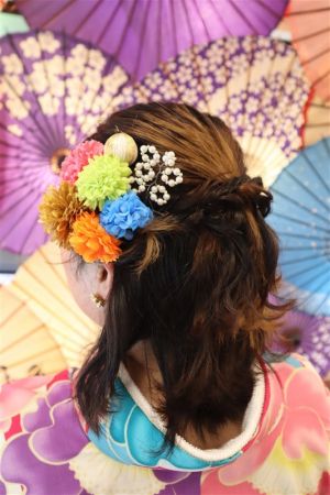 フリーチョイスヘアセット