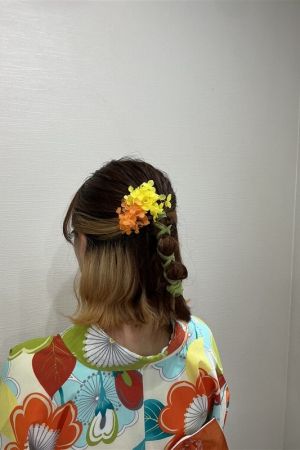 フリーチョイスヘアセット