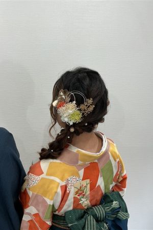 フリーチョイスヘアセット