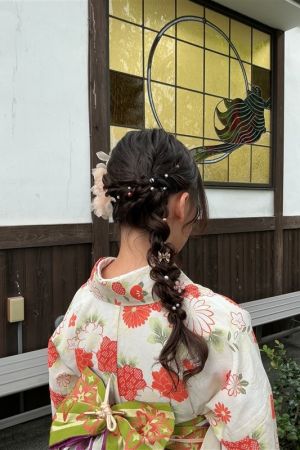 フリーチョイスヘアセット