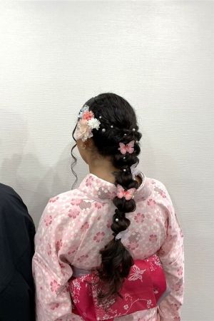 フリーチョイスヘアセット