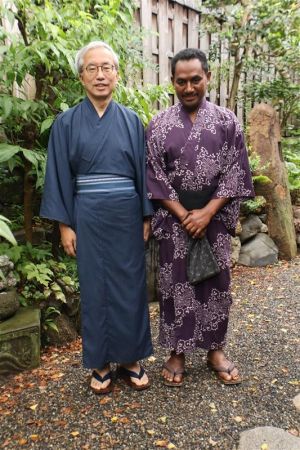 男性浴衣