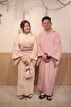 男性着物