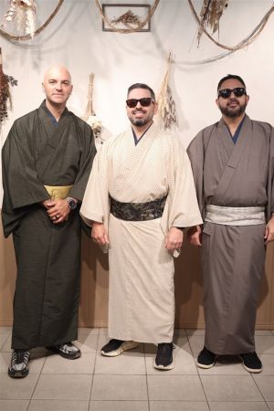 男性着物
