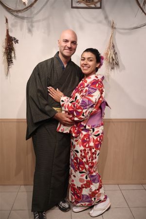 男性着物