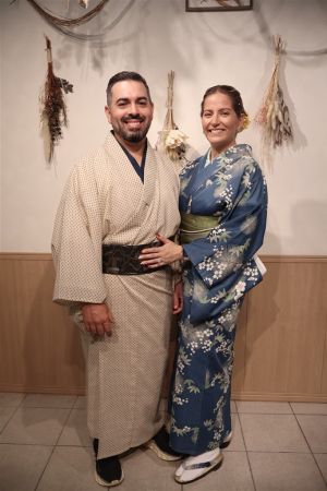 男性着物