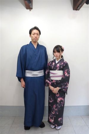 男性着物