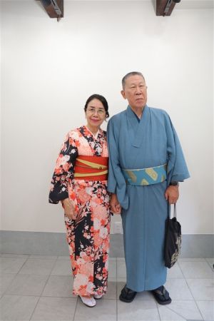 男性着物