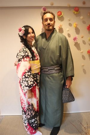 男性着物