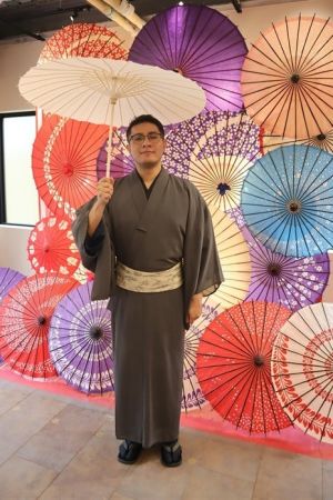 男性着物