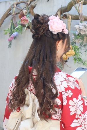 フリーチョイスヘアセット