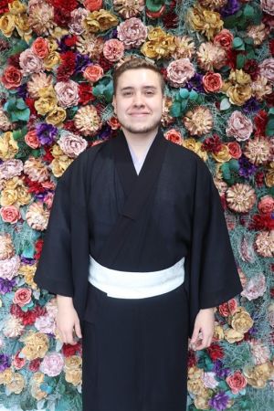 男性着物