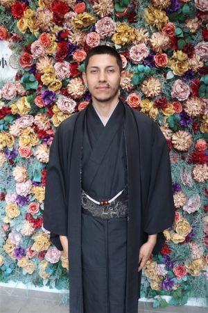 男性着物