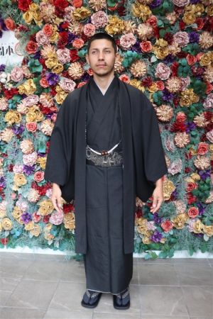 男性着物