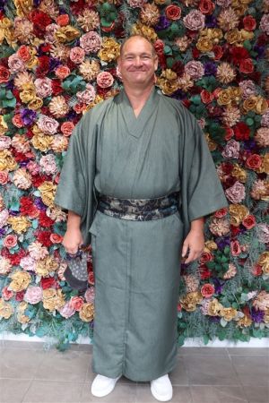 男性着物