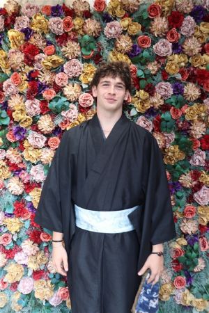 男性着物