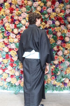 男性着物
