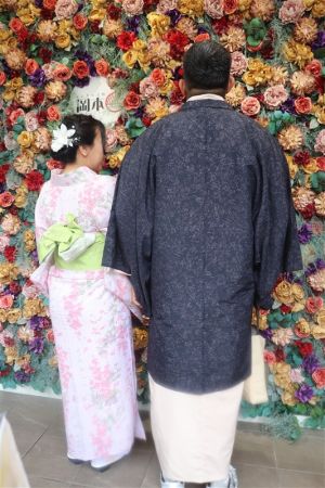 男性着物