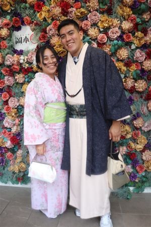 男性着物