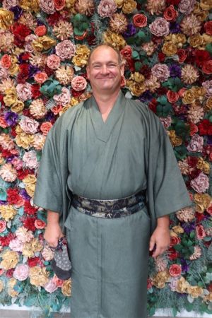 男性着物