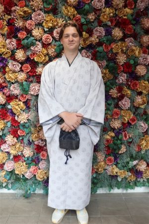 男性着物