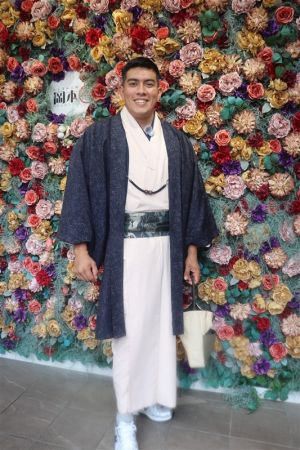 男性着物