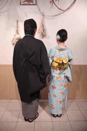 男性着物
