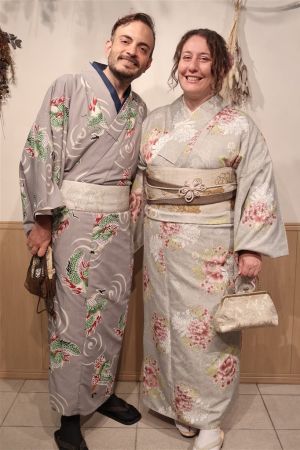 男性着物