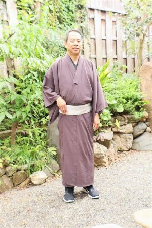 男性着物