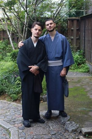 男性着物