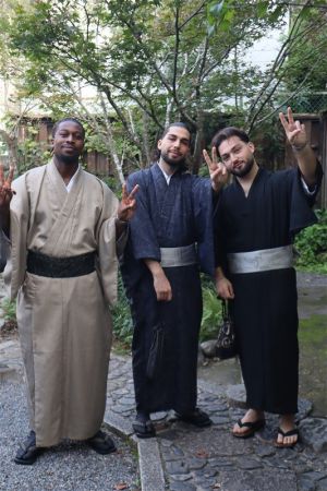 男性着物