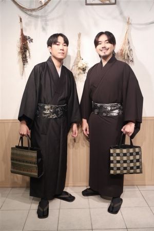 男性着物