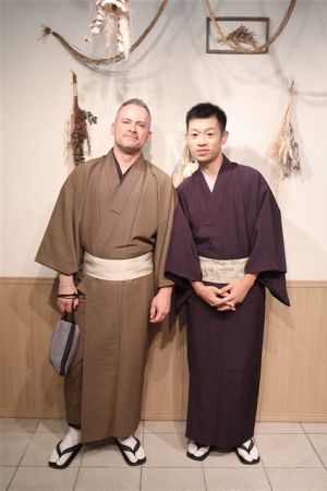 男性着物