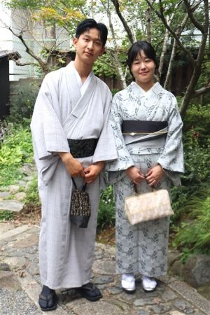 男性着物