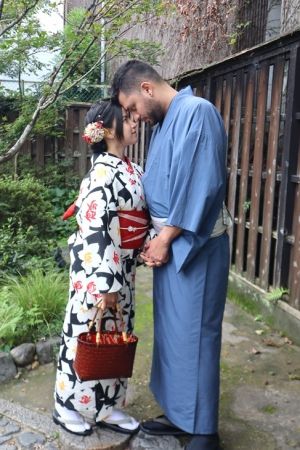 男性着物
