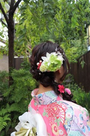 フリーチョイスヘアセット