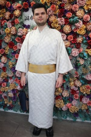 男性着物