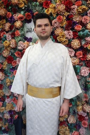 男性着物