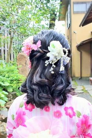 フリーチョイスヘアセット