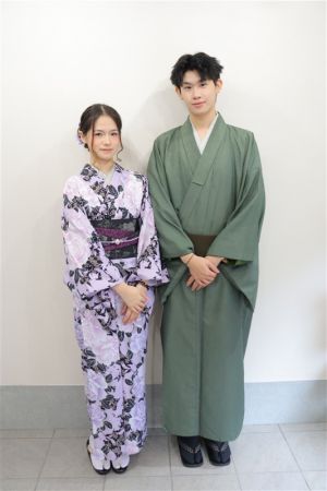 男性着物